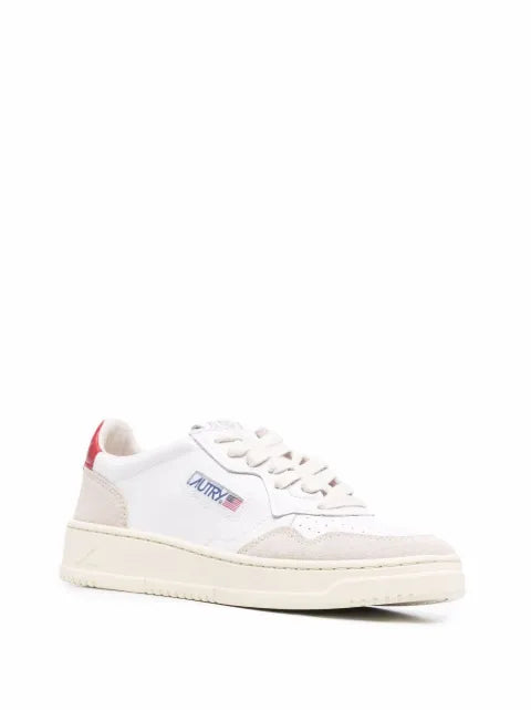 Autry side logo-patch sneakers