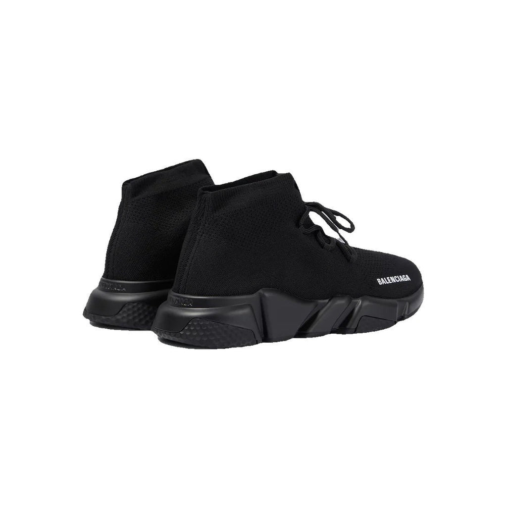 BALENCIAGA SPEED LACE UP SNEAKERS ALL BLACK