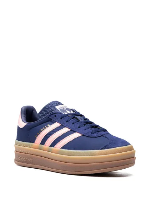 adidas Gazelle Bold "Dark Blue/Pink Spark" sneakers