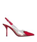 Alaïa Patent Coeur Slingback Pumps 90