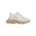 BALENCIAGA TRIPLE S SNEAKERS GREY RED BEIGE & CREAM