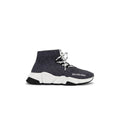BALENCIAGA SPEED LACE UP SNEAKERS GREY & WHITE