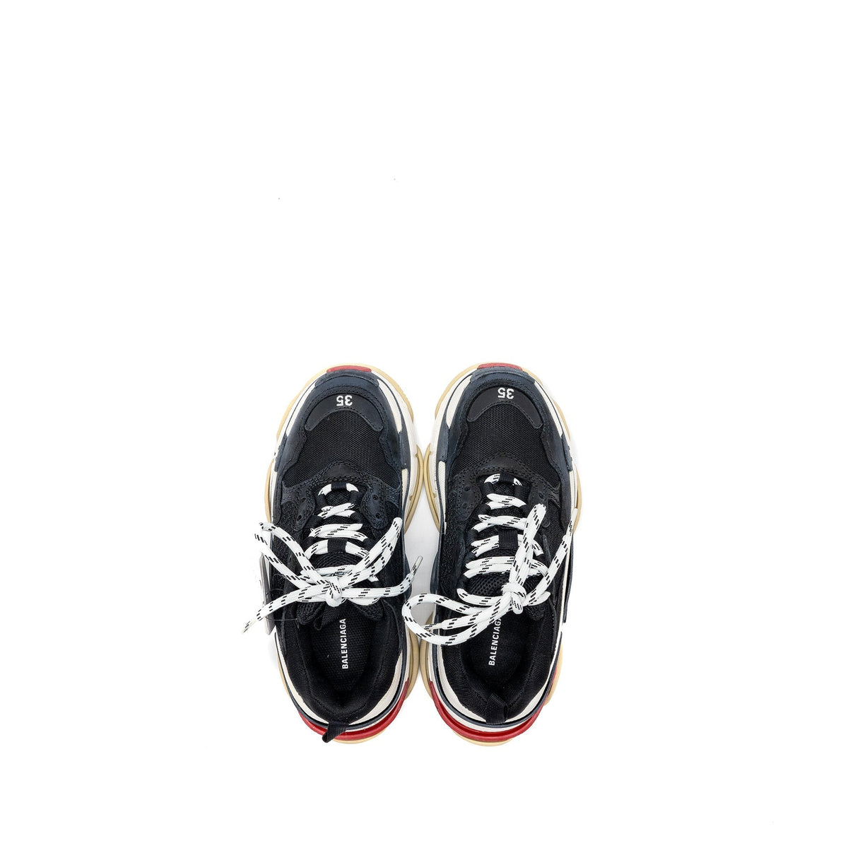 BALENCIAGA TRIPLE S SNEAKERS POLYESTER/RUBBER MULTICOLOUR